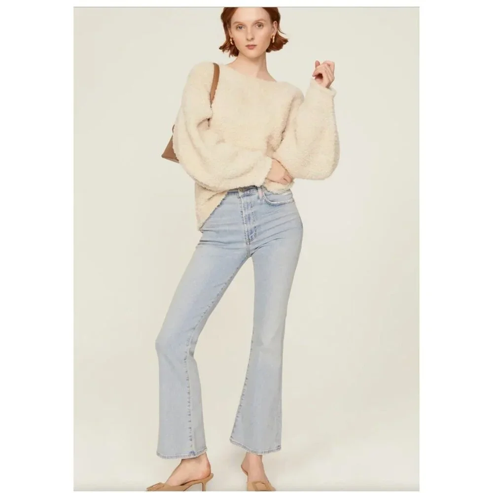 NWT Evereve Citizens of Humanity Lilah High Rise Bootcut Stretch Jeans Size 31 - Picture 2 of 16